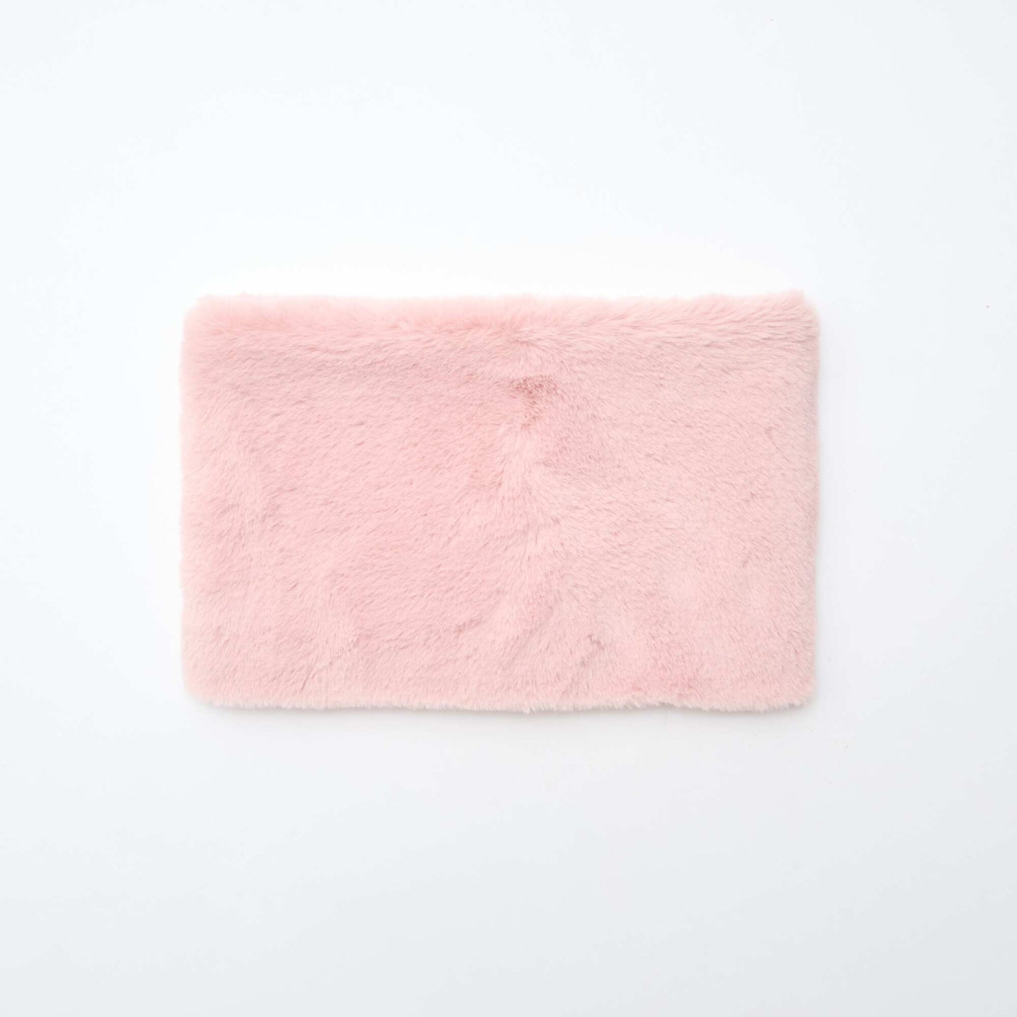 Braga de cuello efecto pelo ROSA