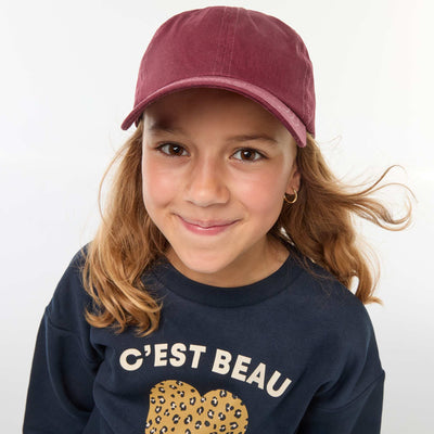 Gorra estilo baseball lisa ROJO