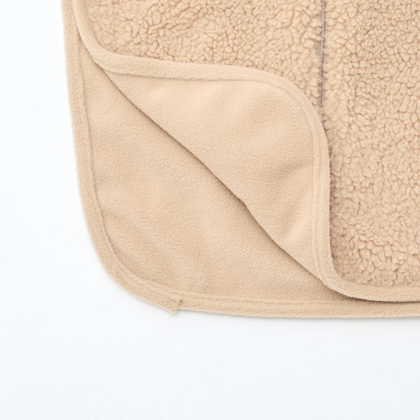 Cuello babero muy suave BEIGE