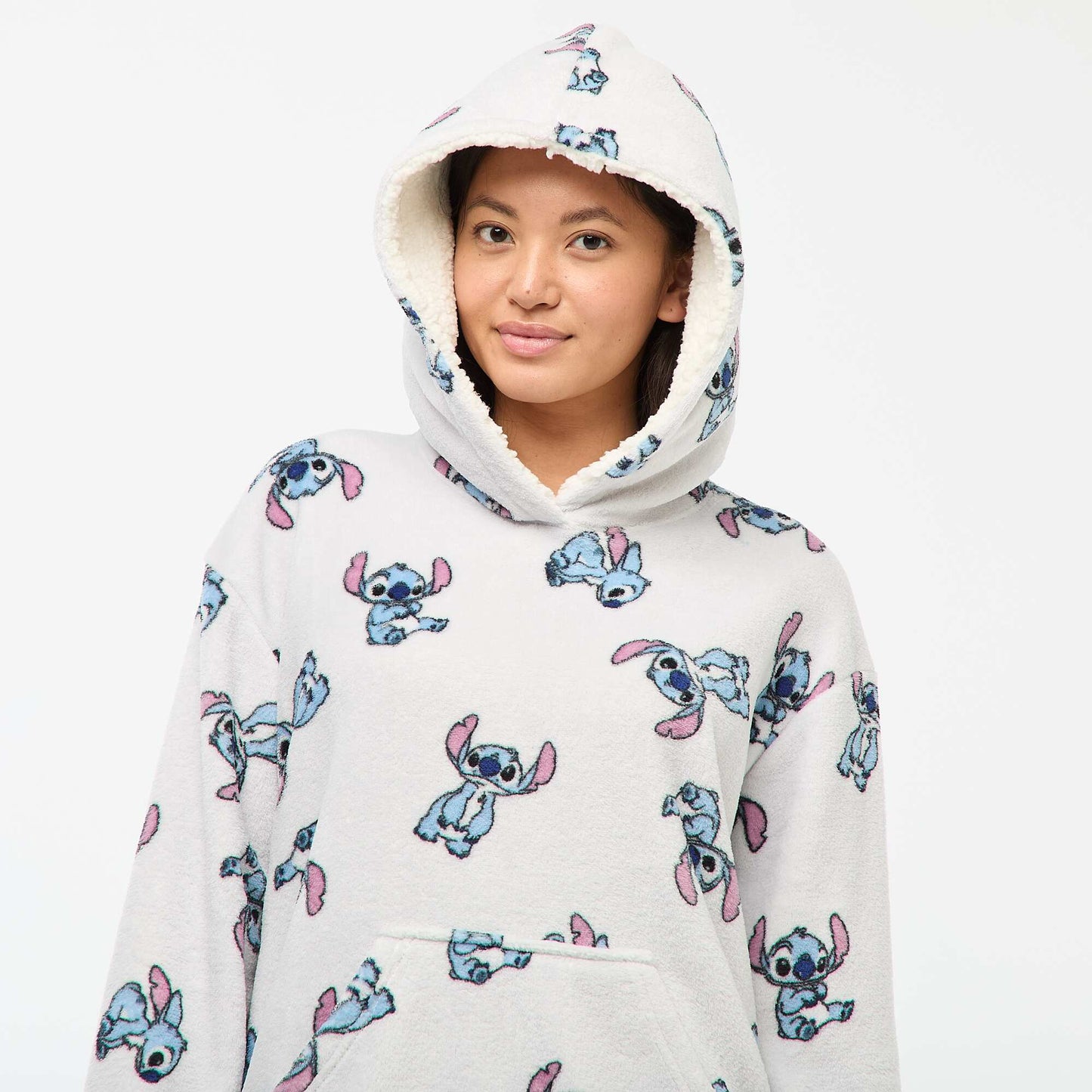 Buzo con capucha de noche polar 'Stitch' 'Disney' AZUL
