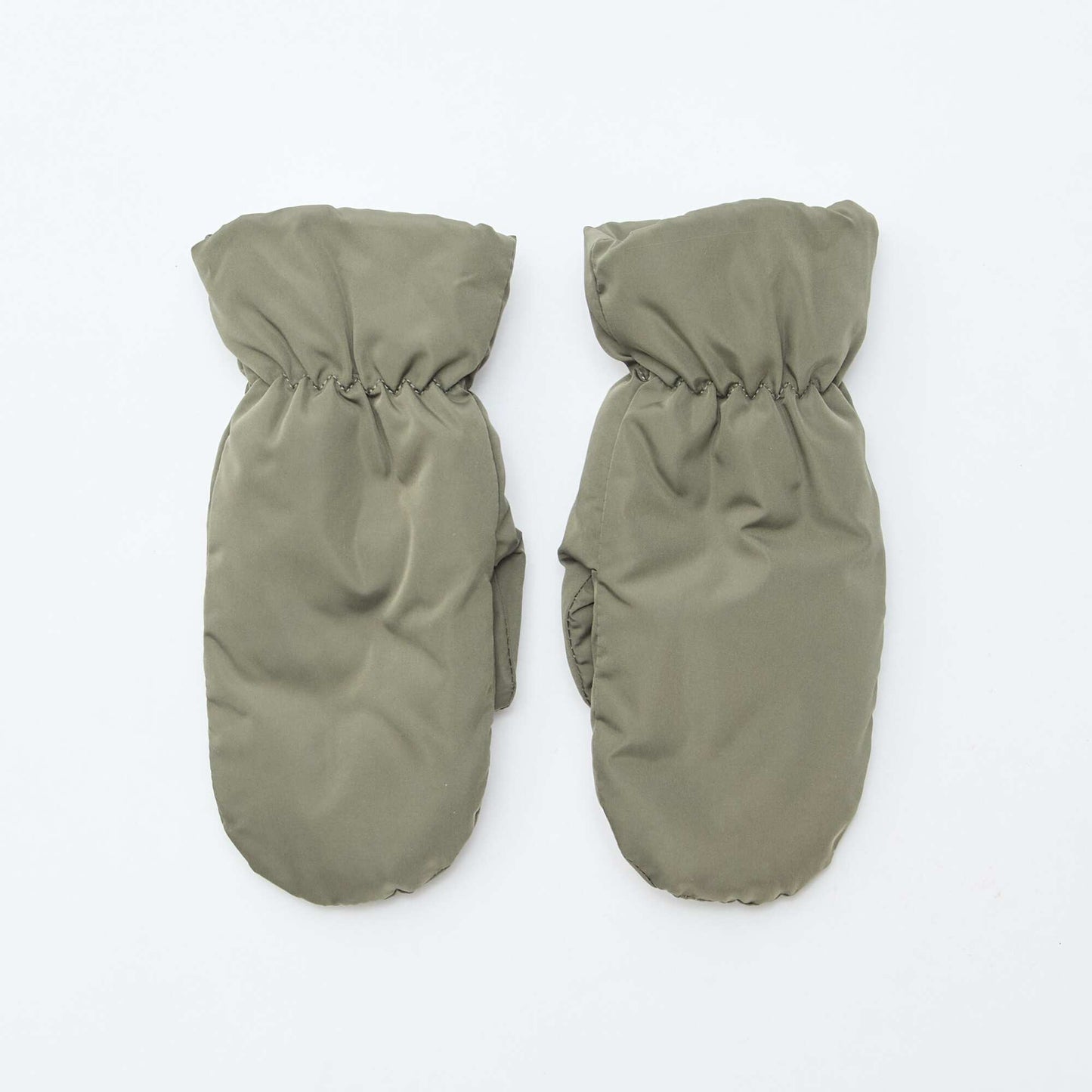 Conjunto gorro con orejeras + manoplas KAKI