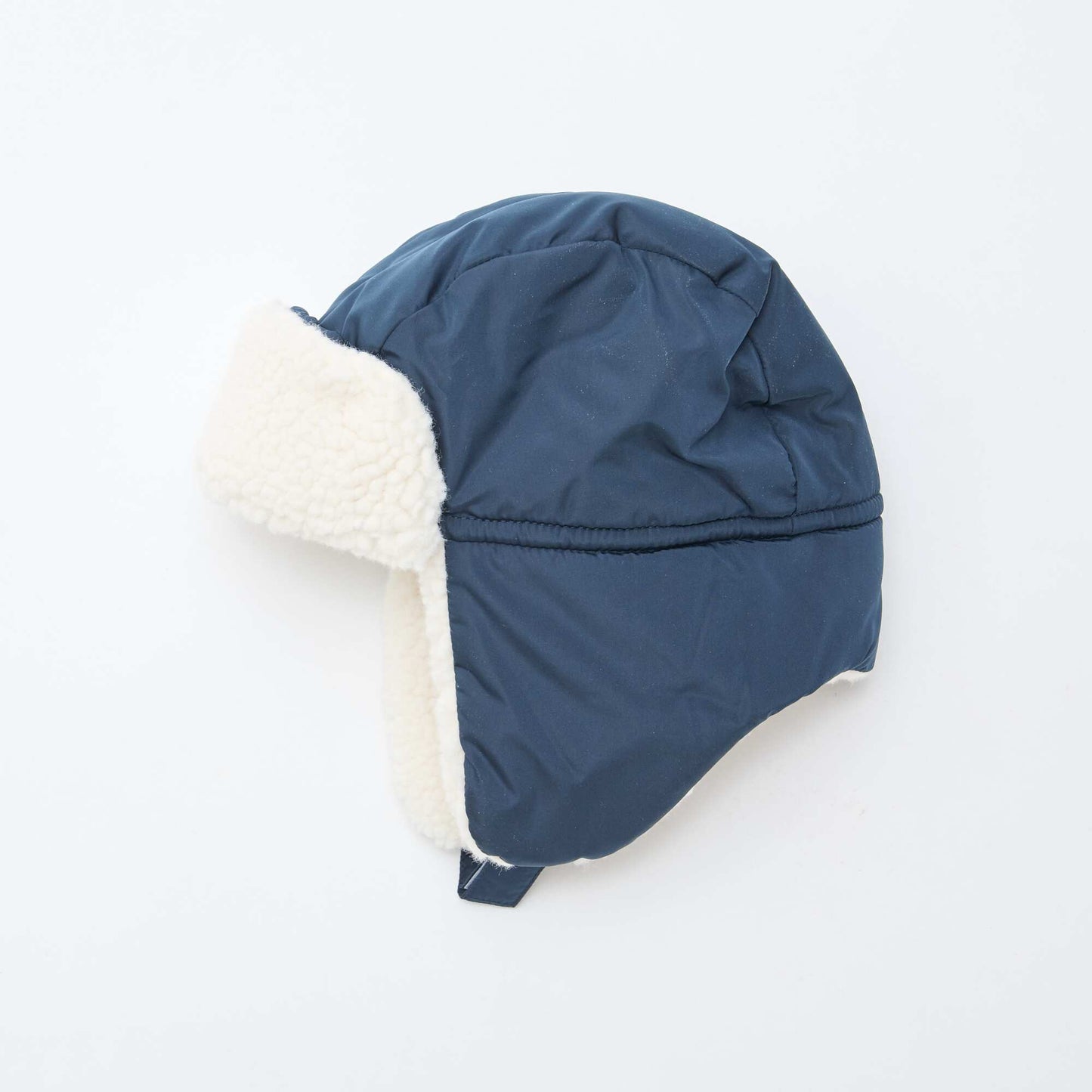 Conjunto gorro con orejeras + manoplas AZUL