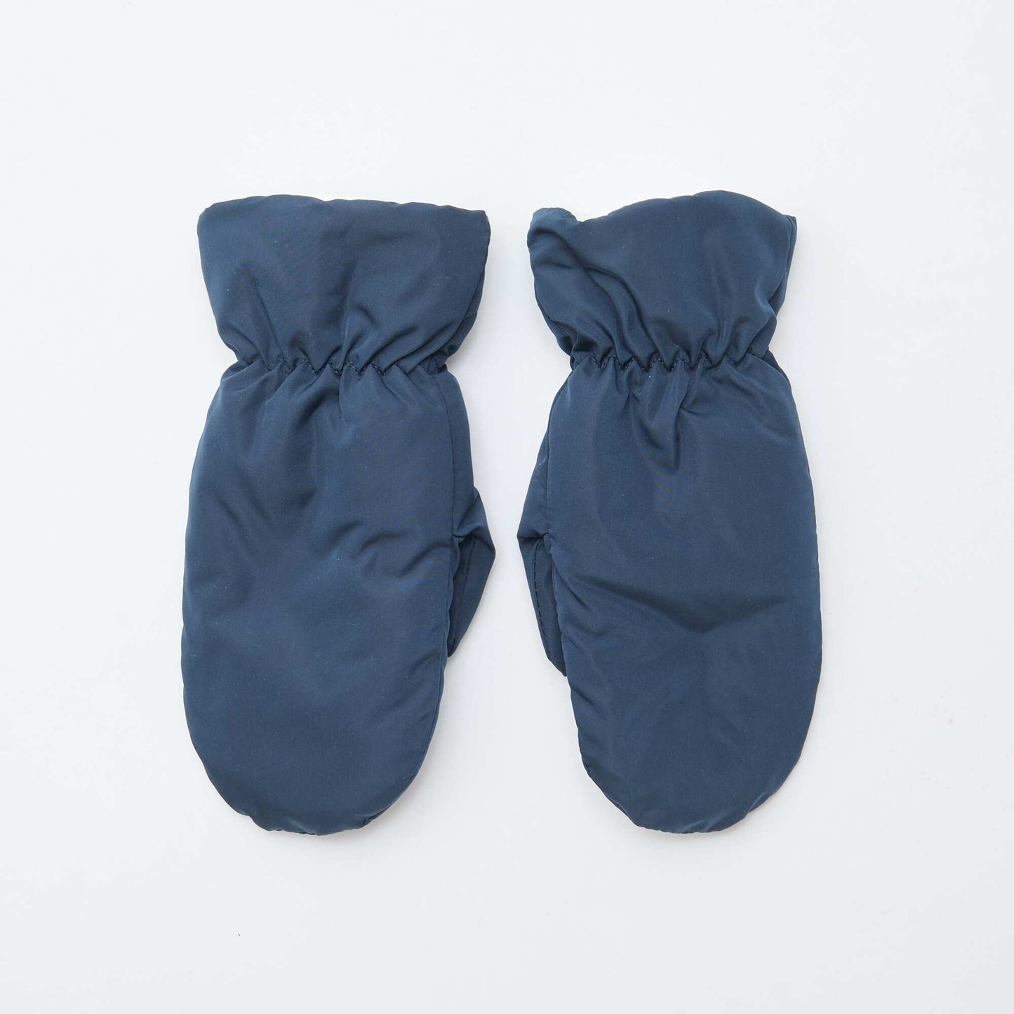 Conjunto gorro con orejeras + manoplas AZUL
