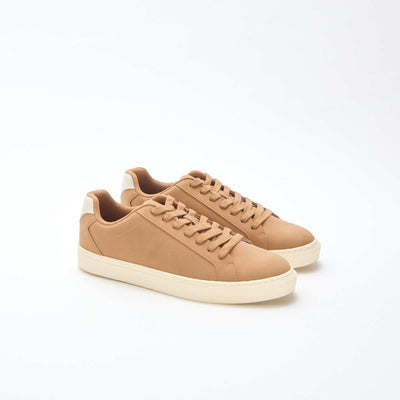Zapatillas bajas bicolor MARRON