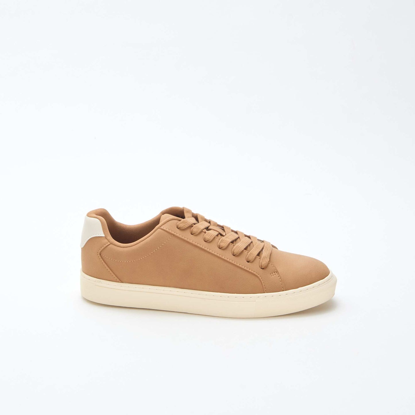 Zapatillas bajas bicolor MARRON