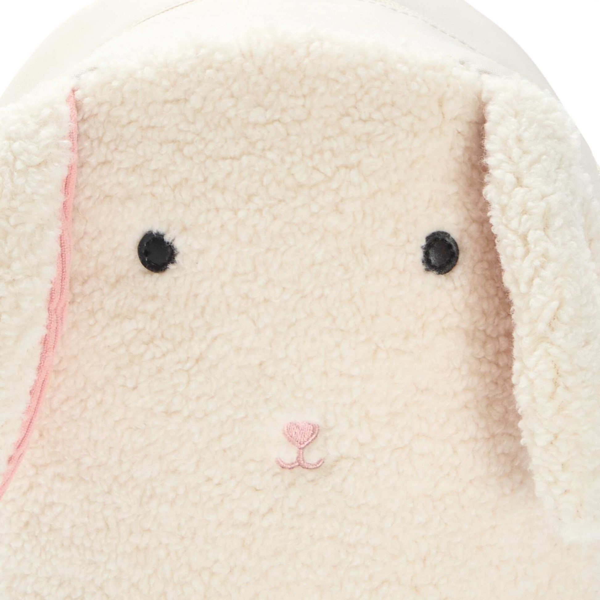 Mochila animada de conejo BLANCO