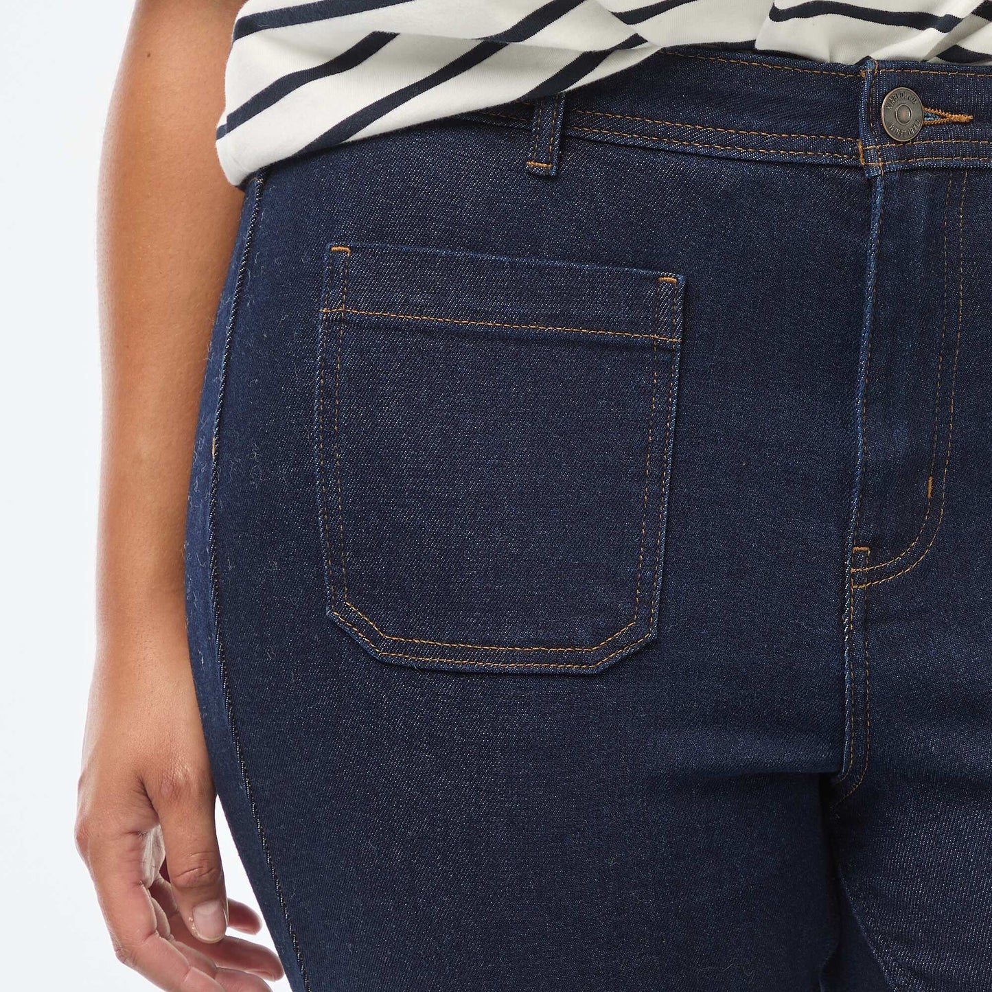 Pantalón flare AZUL