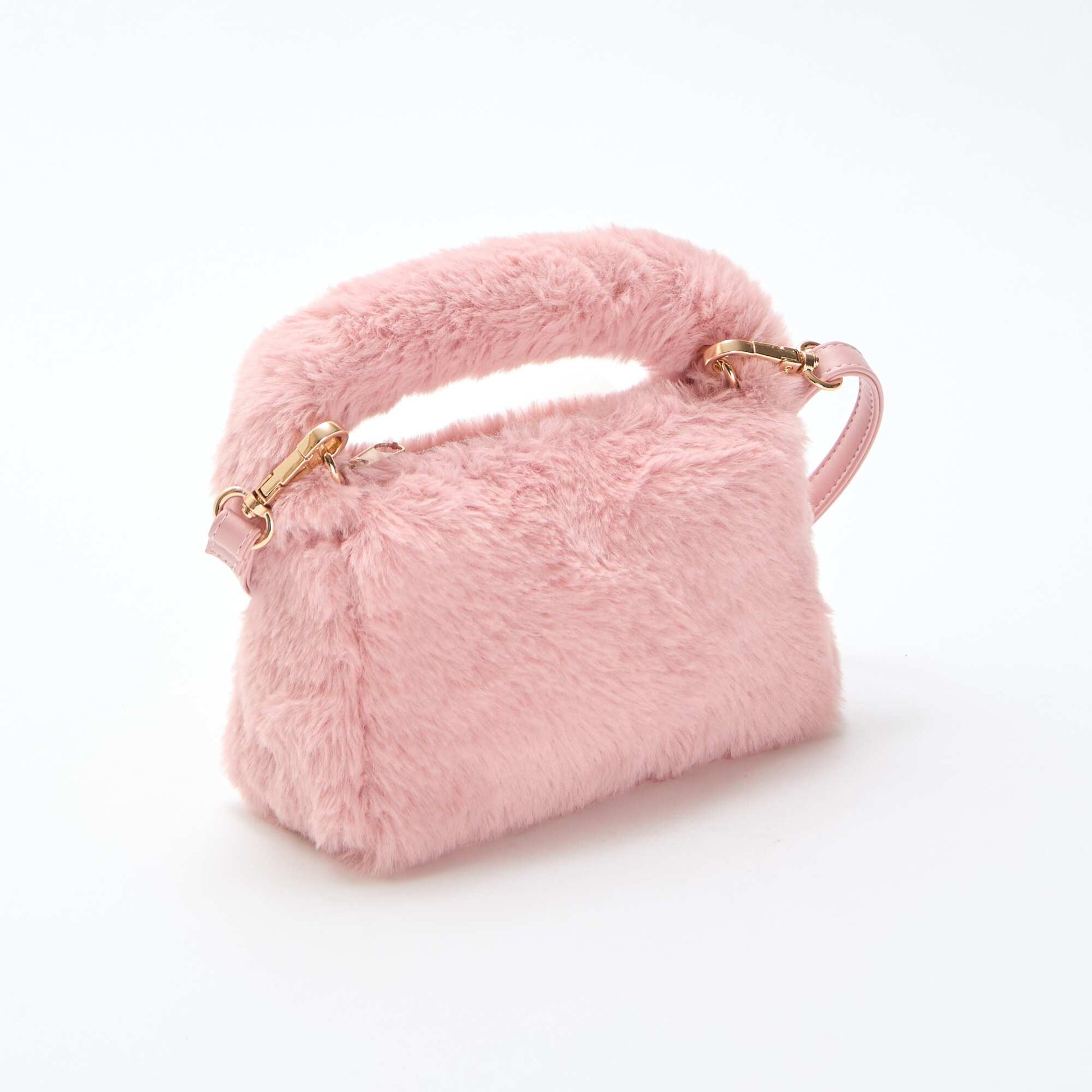 Bolso efecto pelo ROSA
