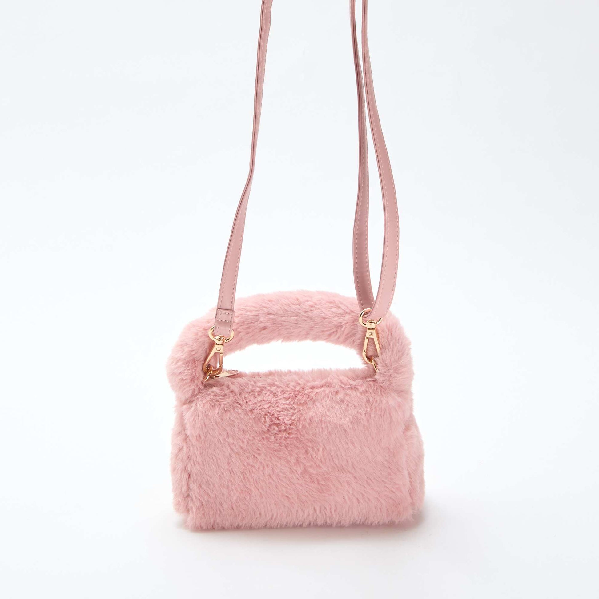 Bolso efecto pelo ROSA