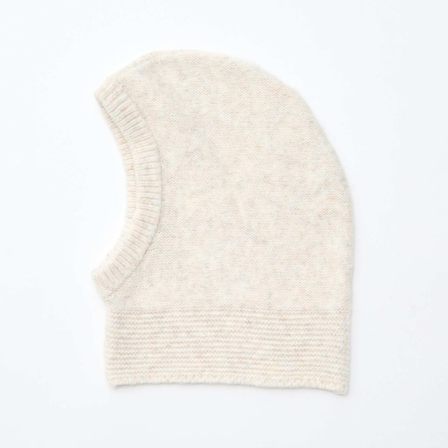 Balaclava de punto BEIGE