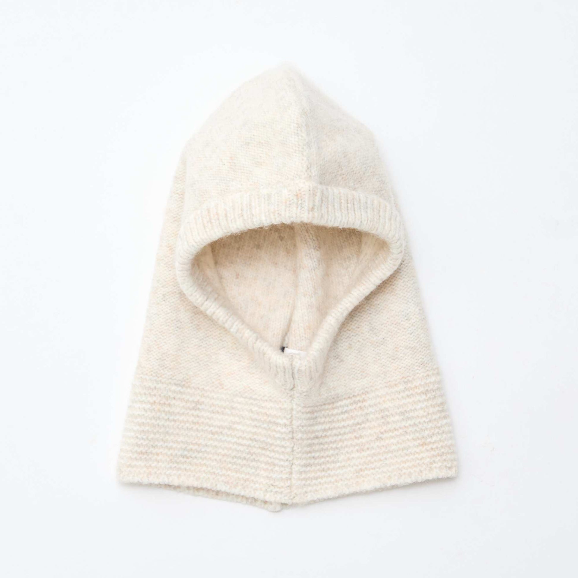 Balaclava de punto BEIGE
