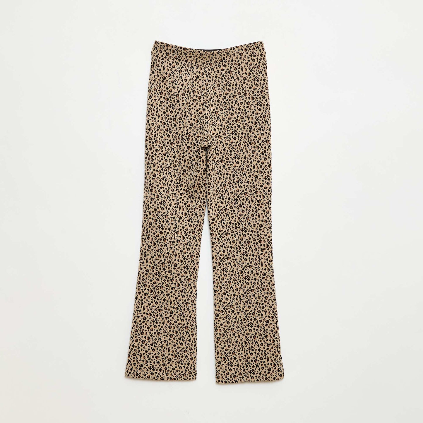 Pantalón flare BEIGE