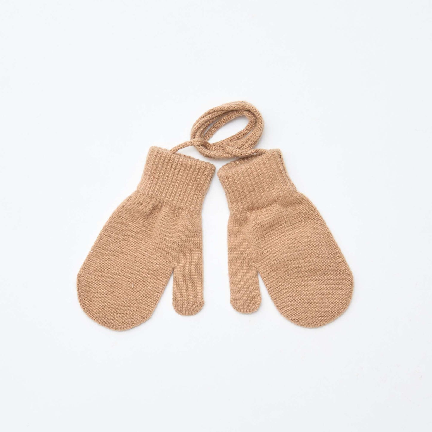 Par de manoplas lisas BEIGE