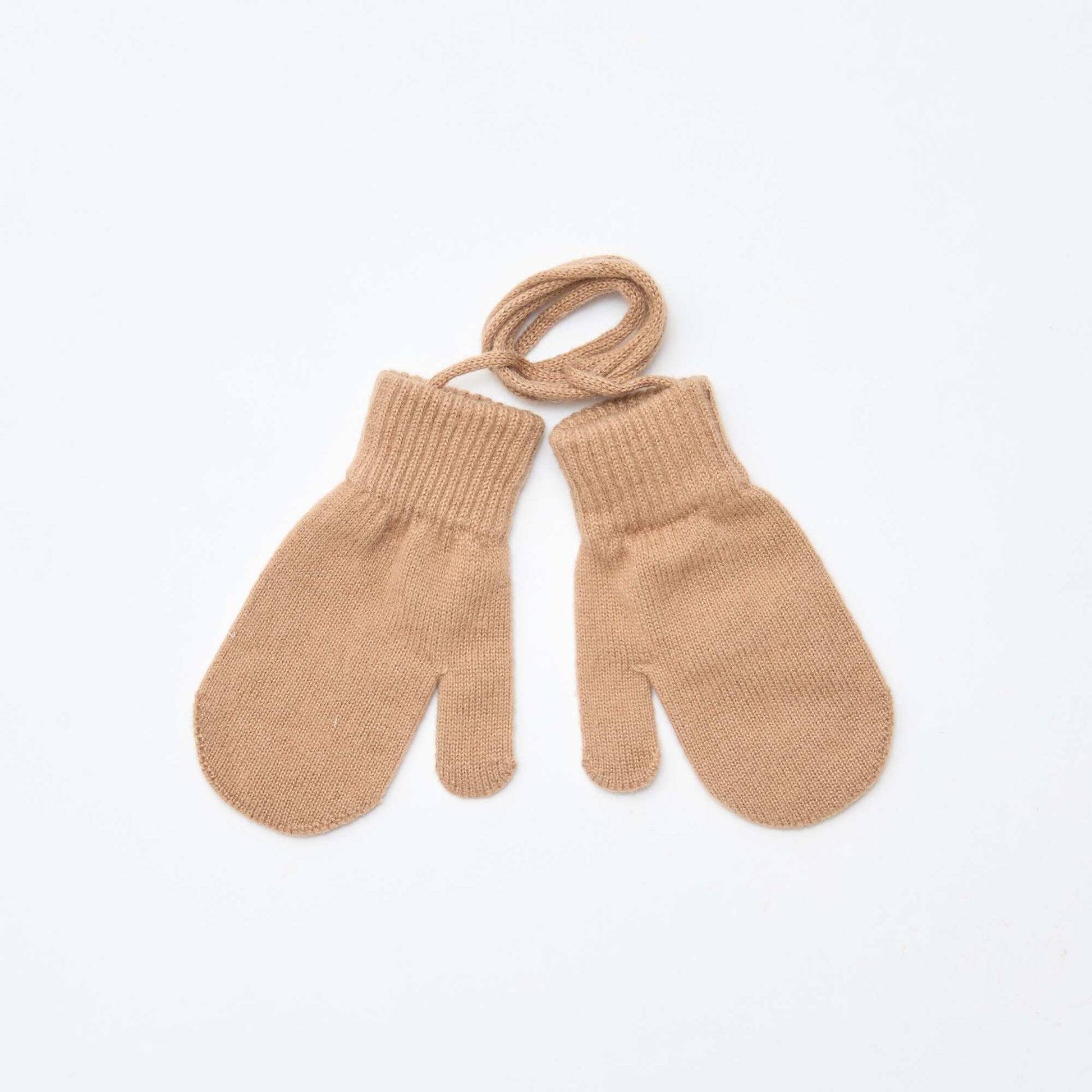 Par de manoplas lisas BEIGE