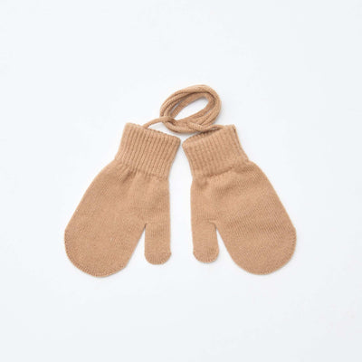 Par de manoplas lisas BEIGE