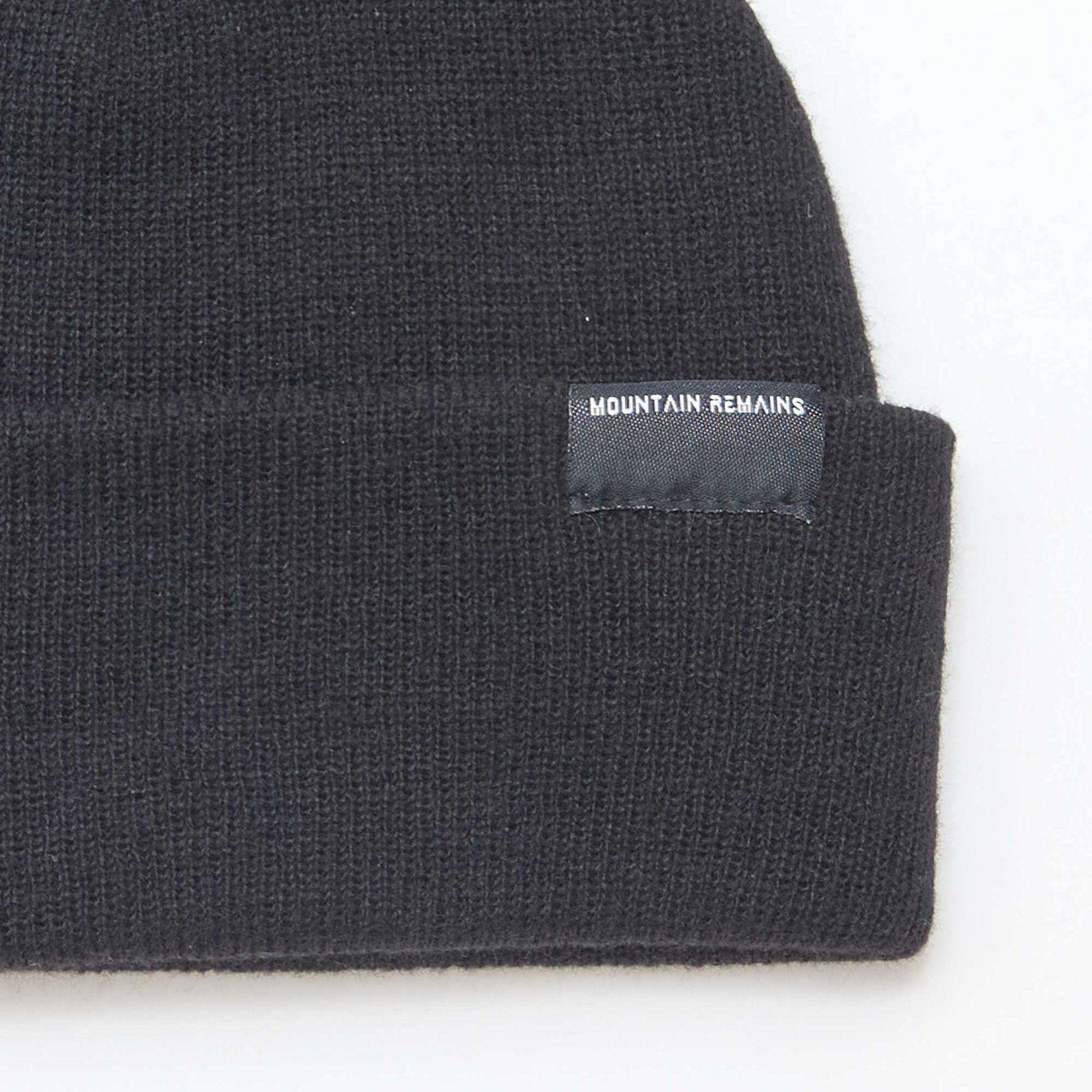Gorro con vuelta NEGRO