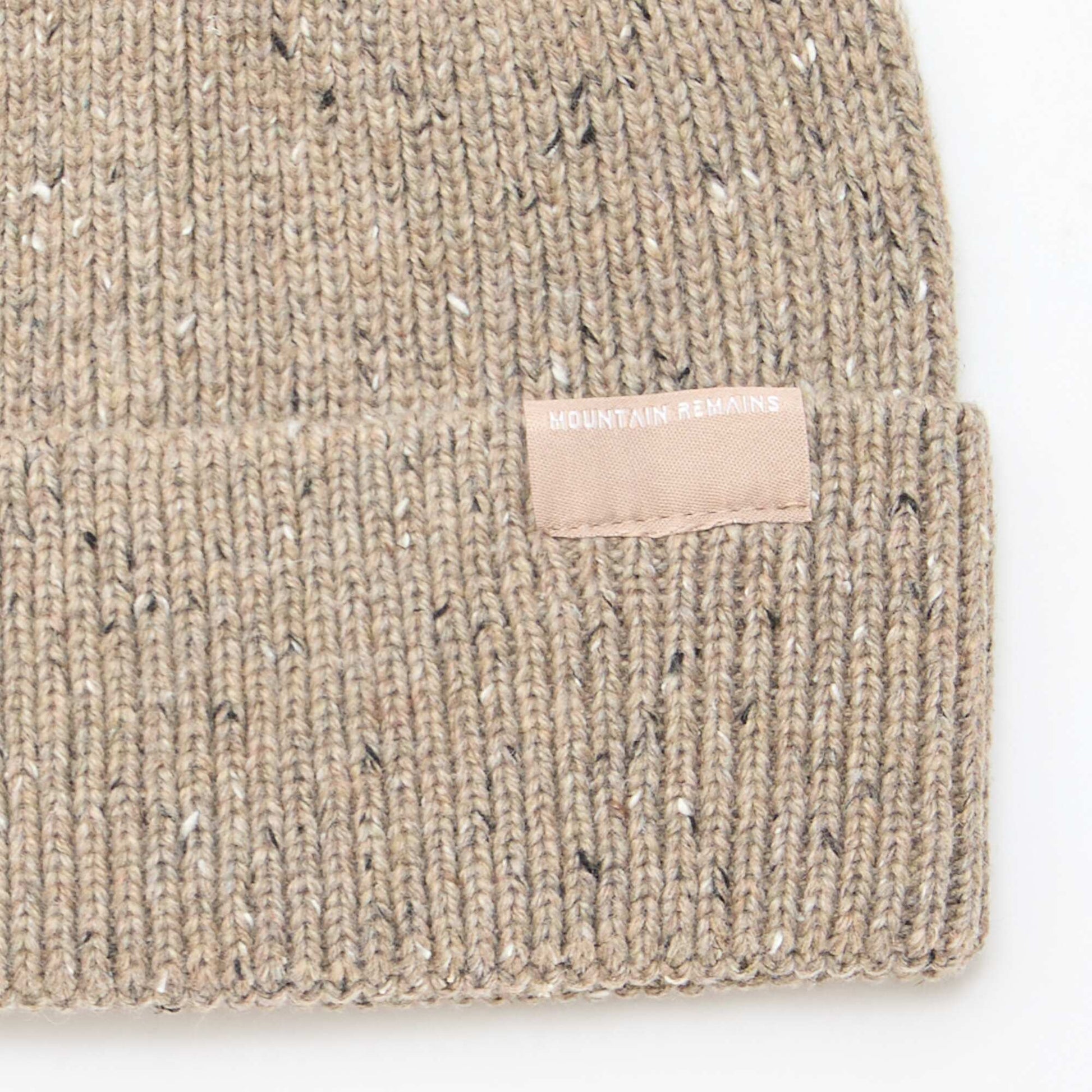 Gorro de punto fantasía BEIGE