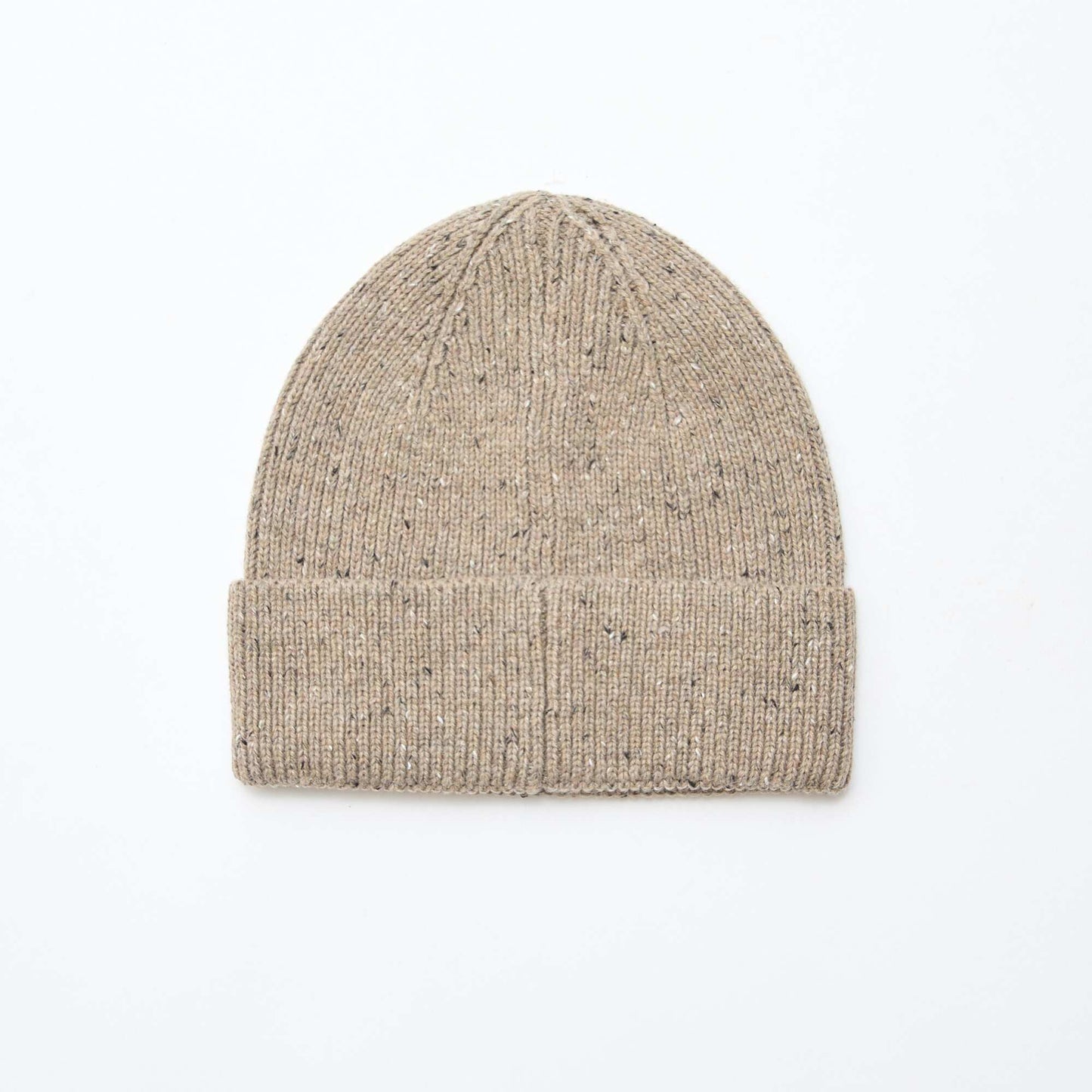 Gorro de punto fantasía BEIGE