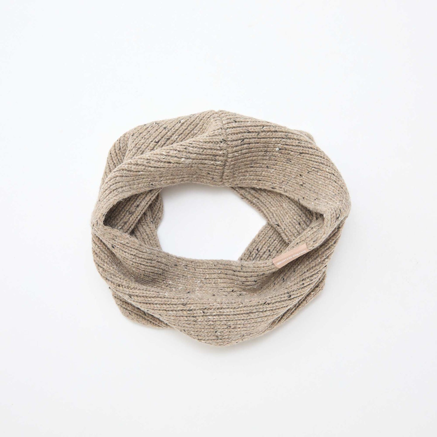 Braga de cuello de punto fantasía BEIGE