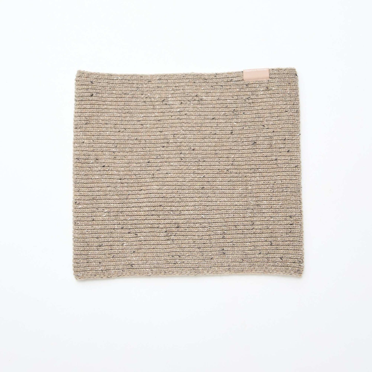 Braga de cuello de punto fantasía BEIGE