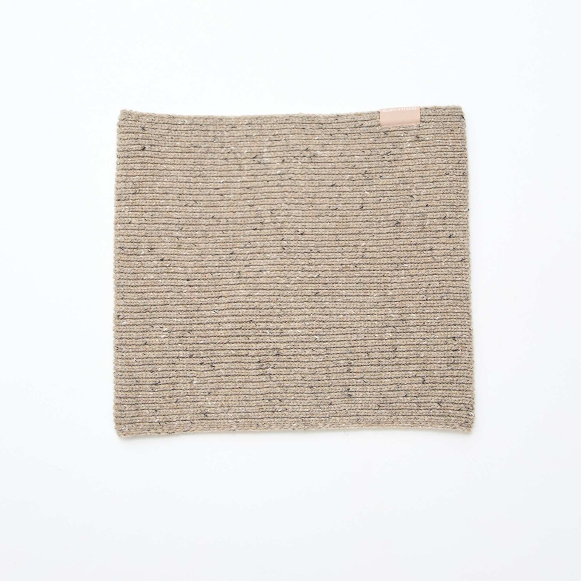 Braga de cuello de punto fantasía BEIGE