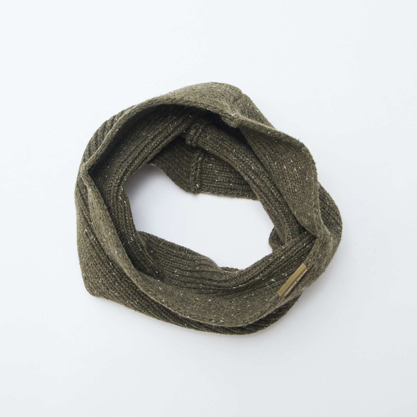 Braga de cuello de punto fantasía KAKI