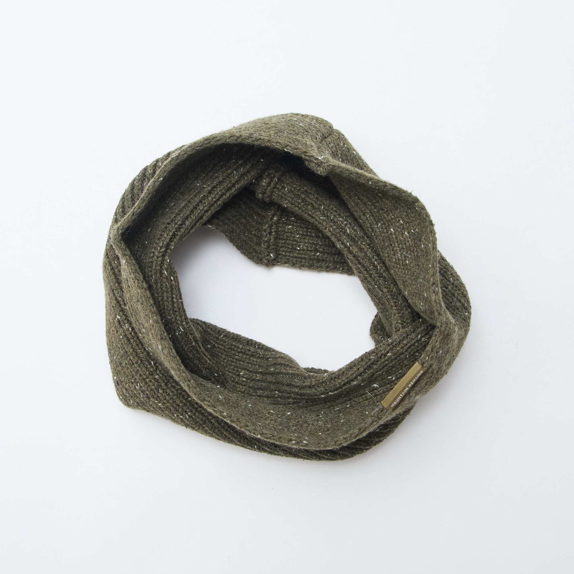 Braga de cuello de punto fantasía KAKI