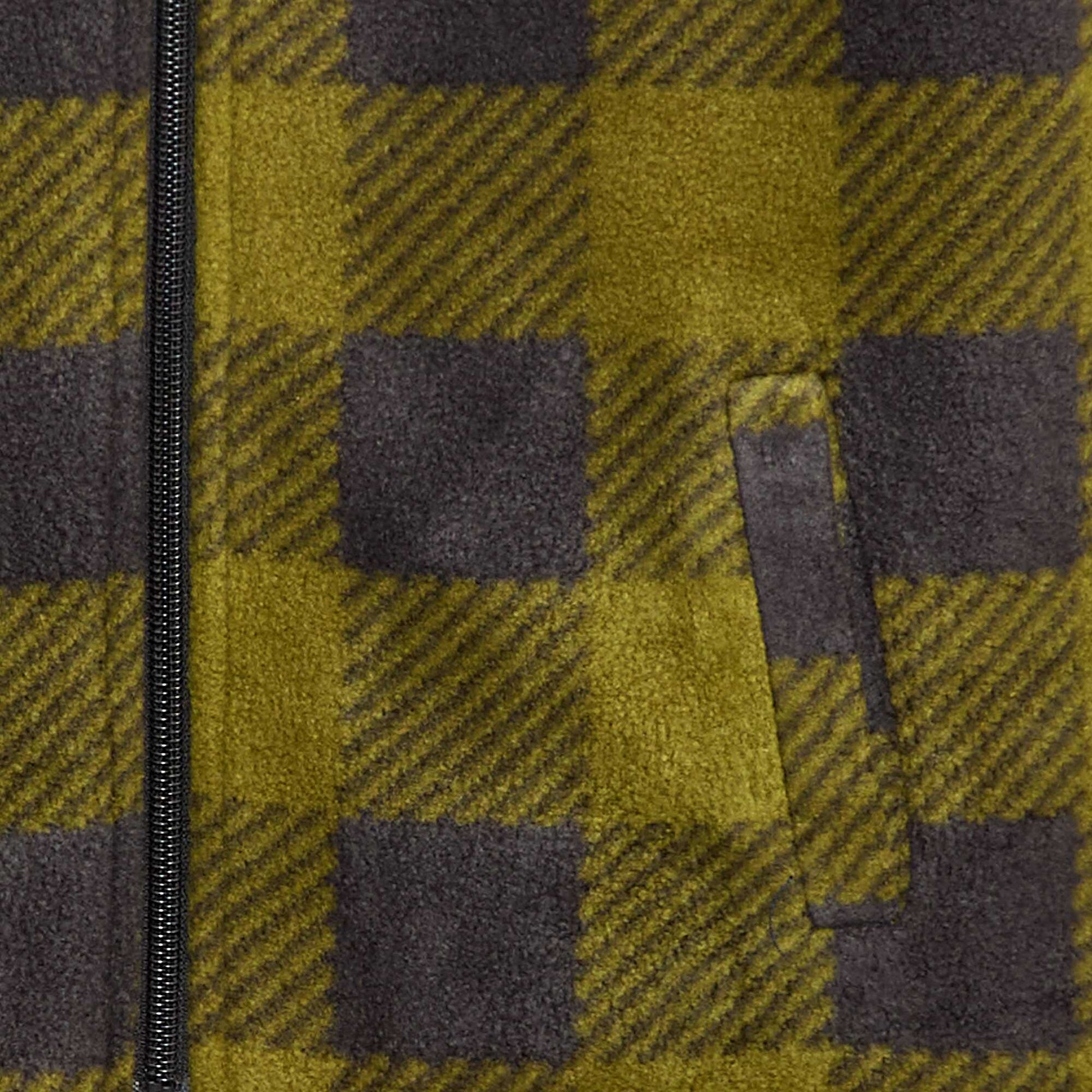 Buzo sin mangas reversible VERDE