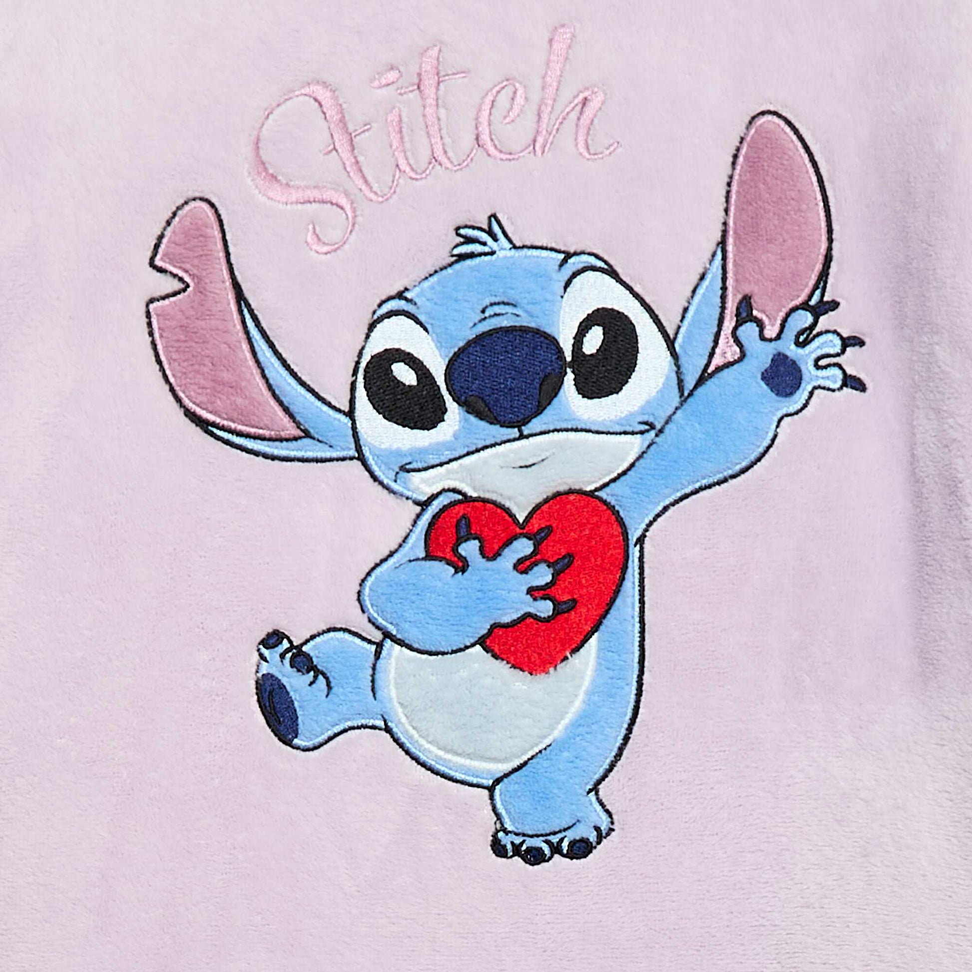 Conjunto de pijama largo polar 'Stitch' 'Disney' - 2 piezas PURPURA