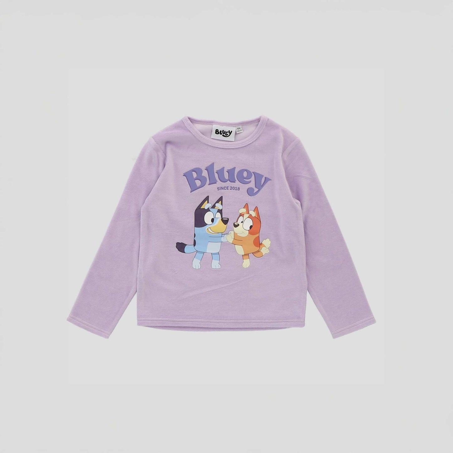 Conjunto de pijama 'Bluey' de algodón PURPURA