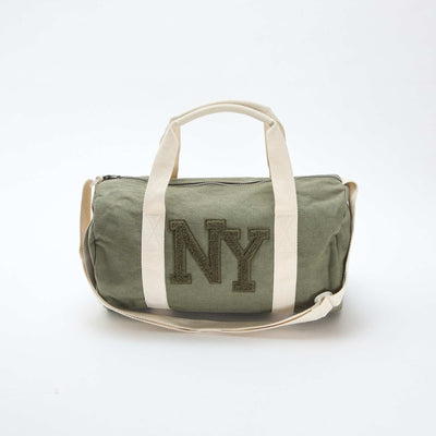 Bolso bowling de algodón VERDE