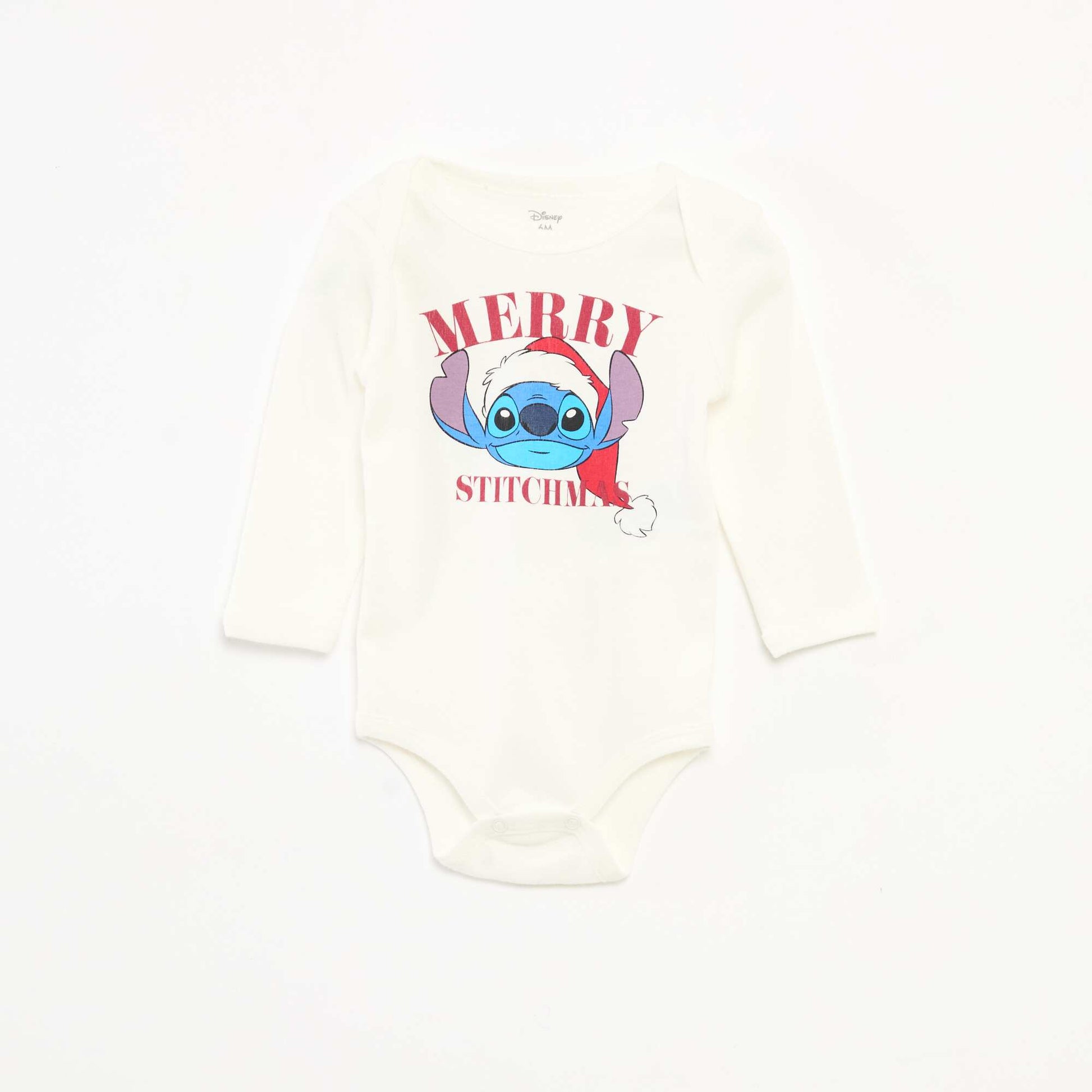 Pack de 2 bodies 'Stitch' 'Disney' ROJO