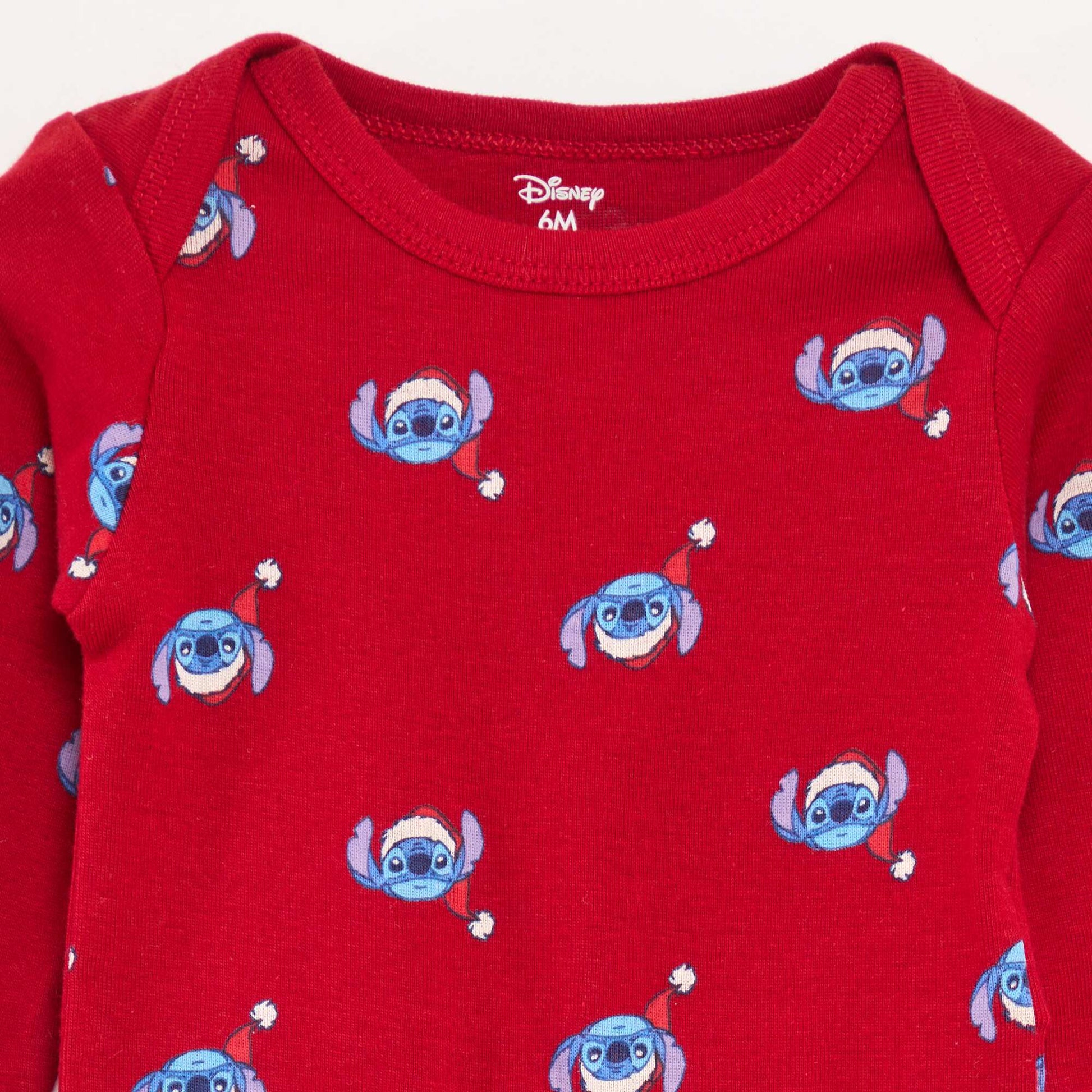 Pack de 2 bodies 'Stitch' 'Disney' ROJO