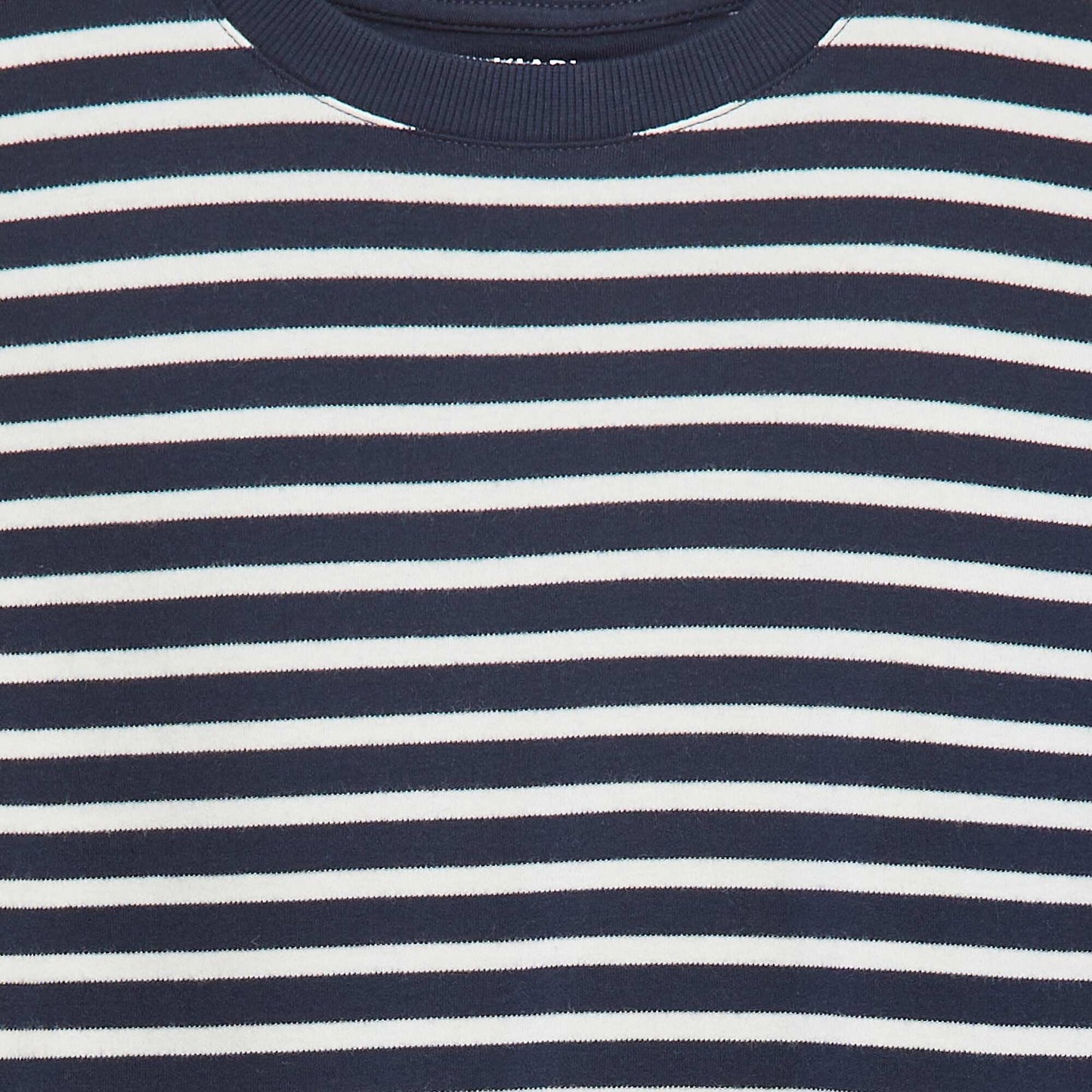 Camiseta de manga larga a rayas AZUL