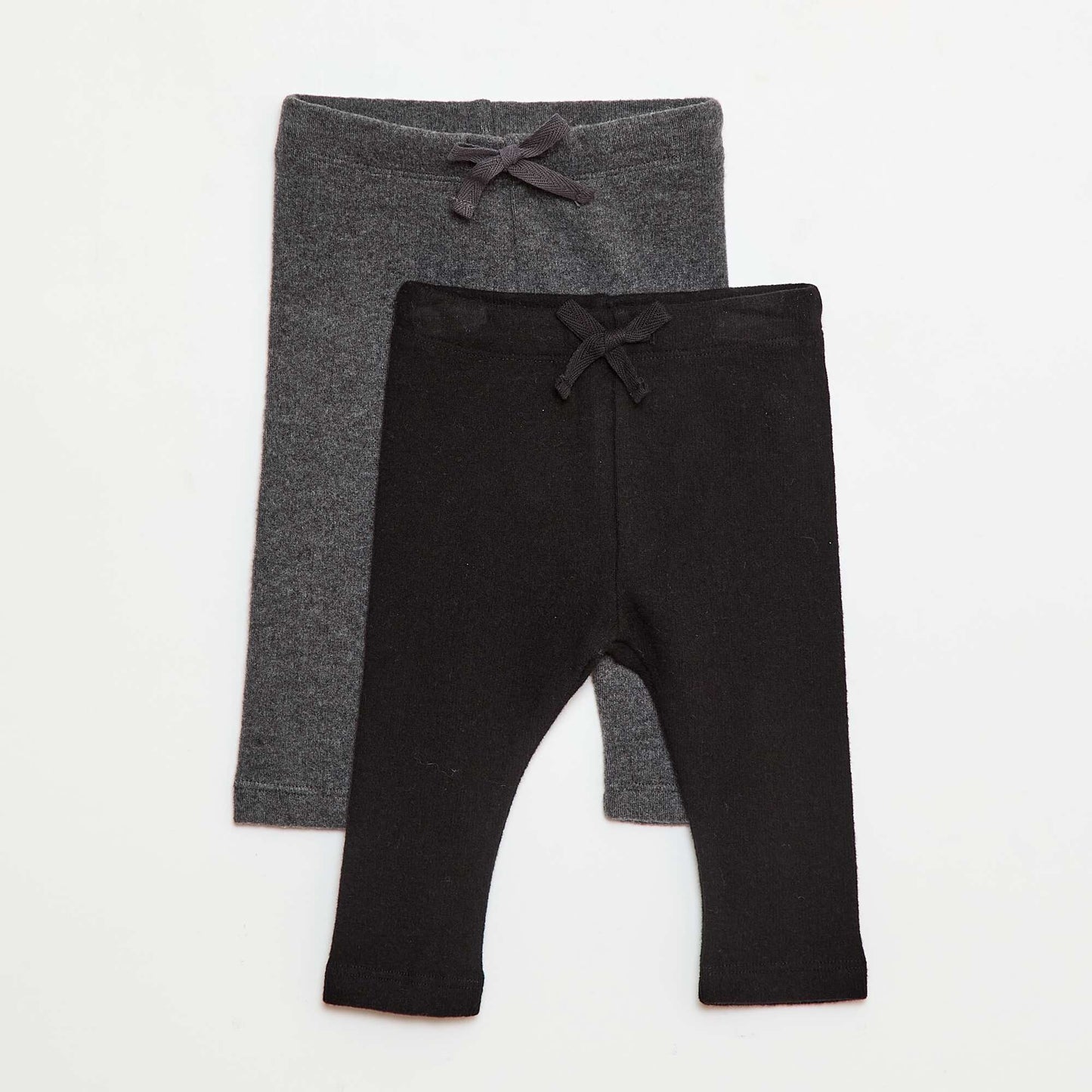 Lote de 2 leggings afelpados NEGRO