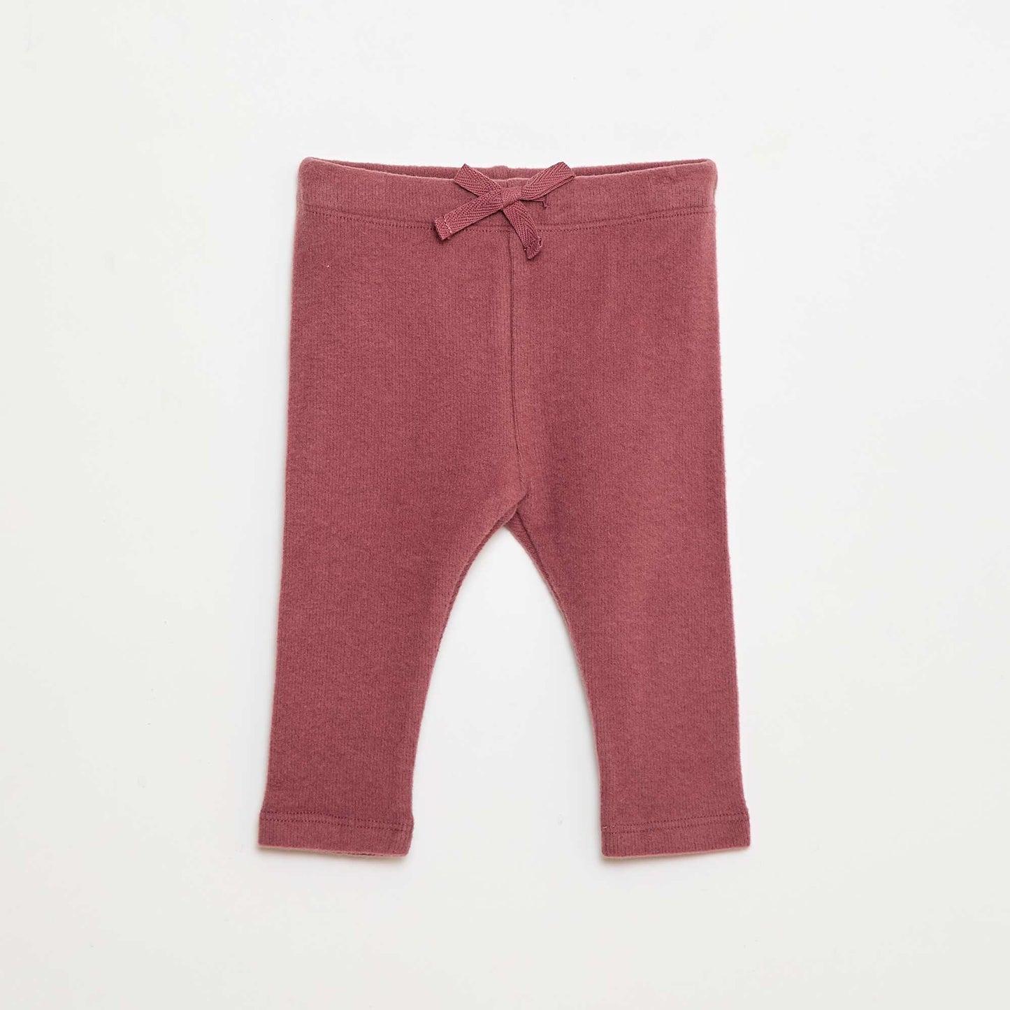 Lote de 2 leggings afelpados PURPURA