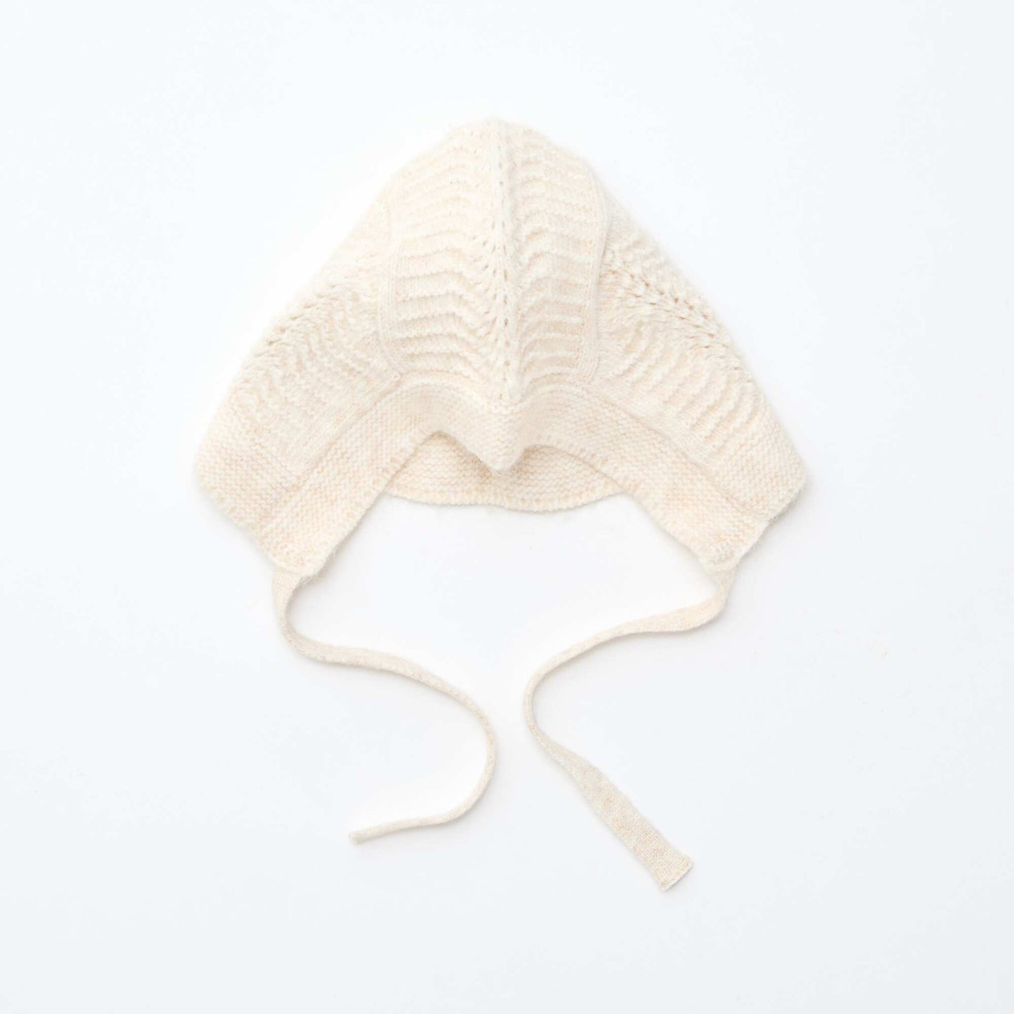 Gorro de punto fantasía BEIGE