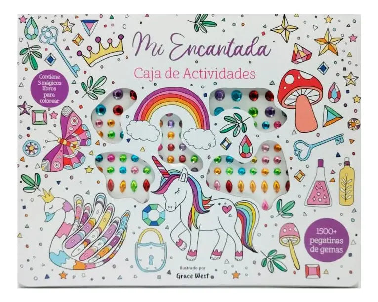 Mi encantada caja de actividades con gemas