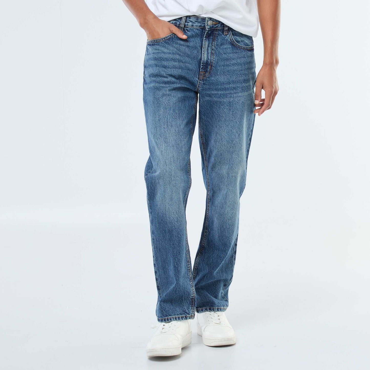 Jean regular 5 bolsillos AZUL