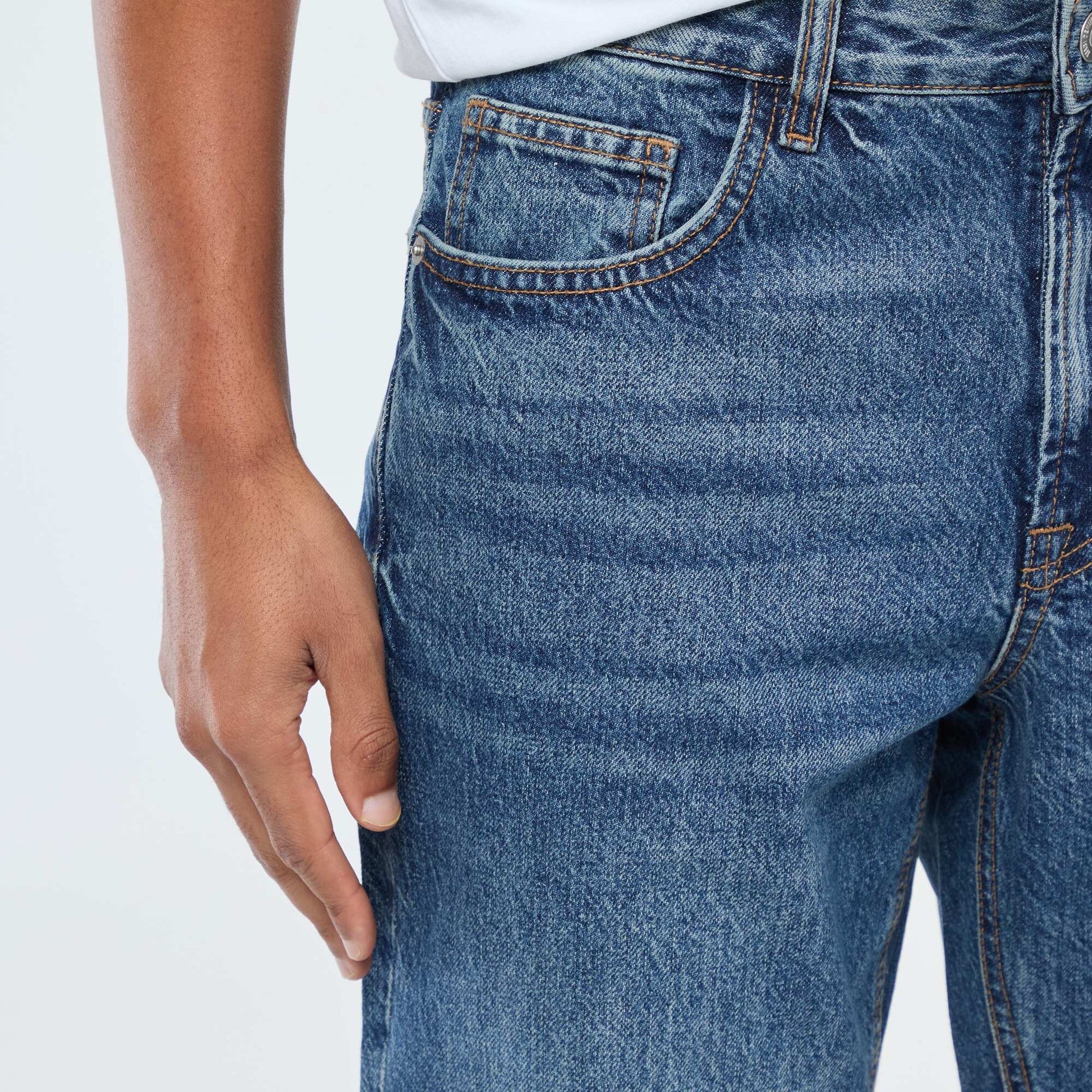 Jean regular 5 bolsillos AZUL