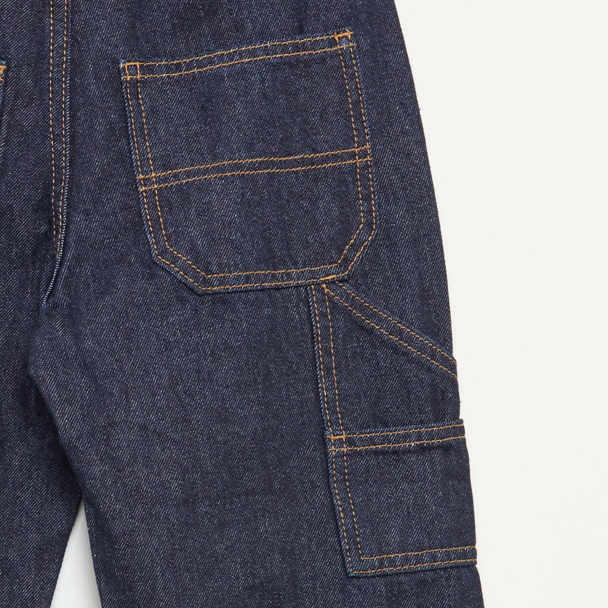 Pantalón jean relaxed fit AZUL
