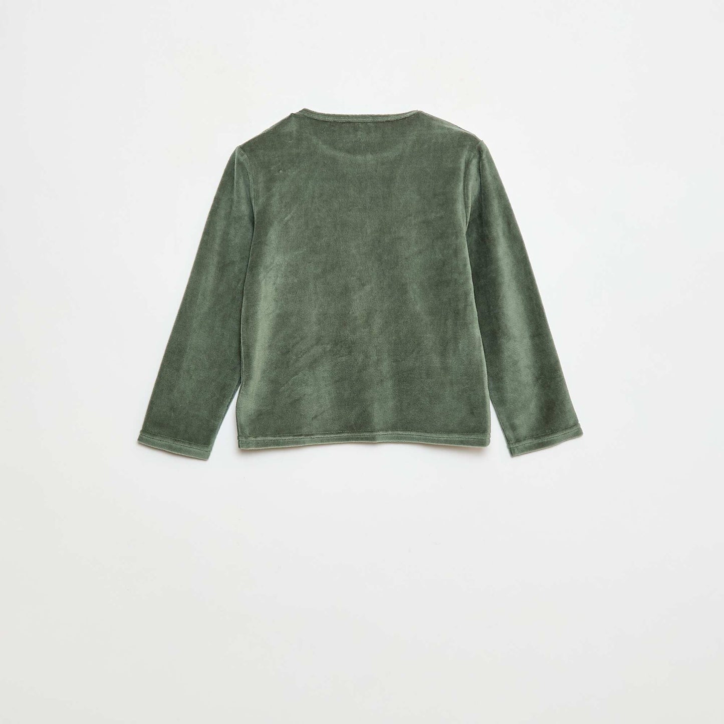 Conjunto de pijama 'Mario' de terciopelo VERDE