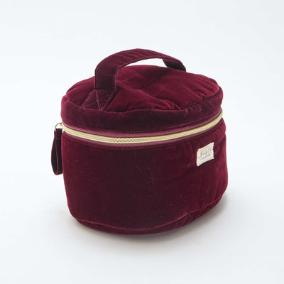 Neceser Vanity de terciopelo ROJO
