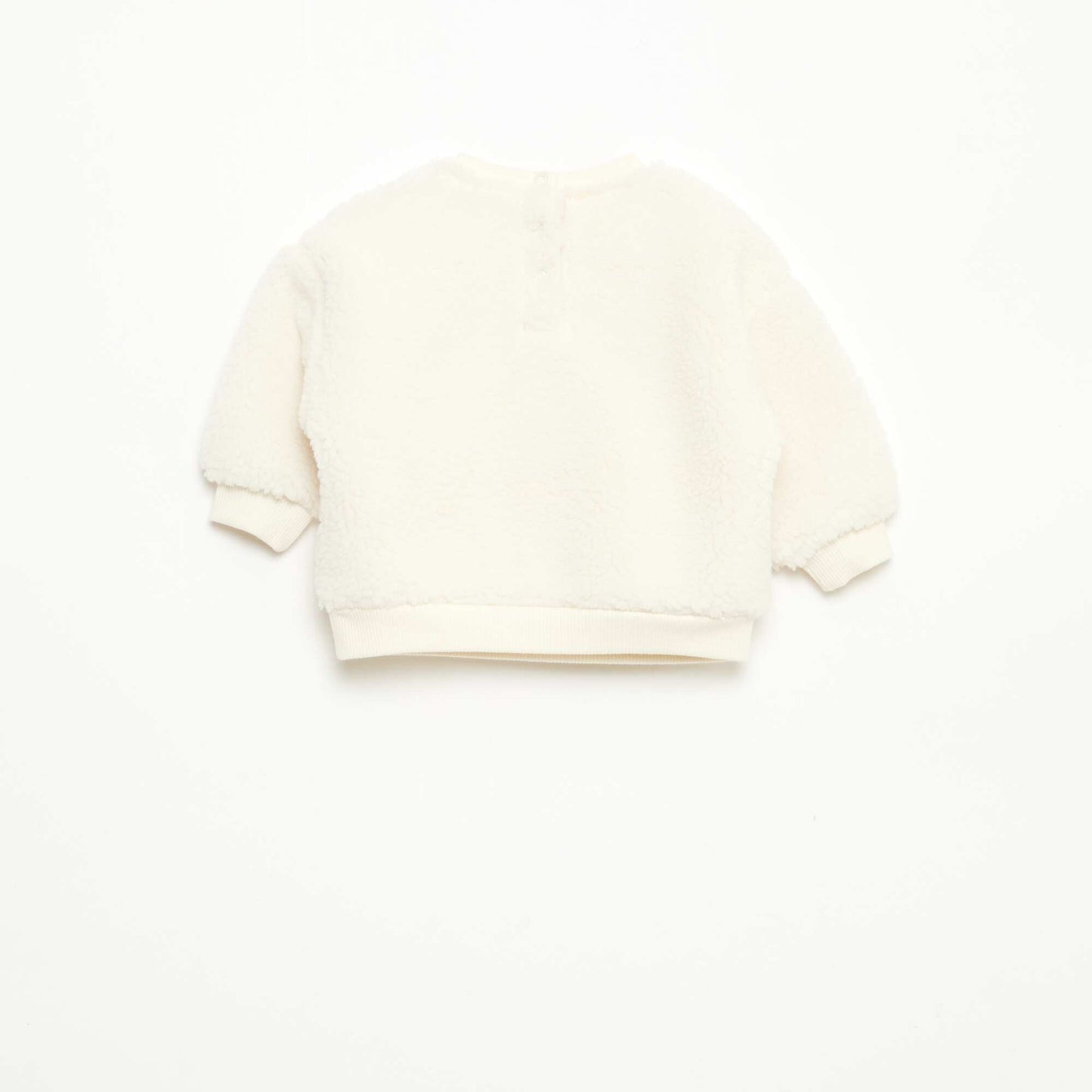 Conjunto buzo + pantalón 'Disney' 'Simba' de algodón BLANCO