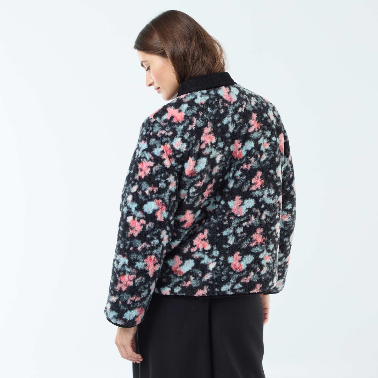 Chaqueta cálida reversible KAKI