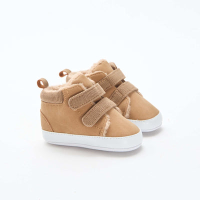 Zapatillas altas de ante MARRON