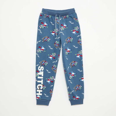 Pantalón de jogging 'Stitch' 'Disney' AZUL