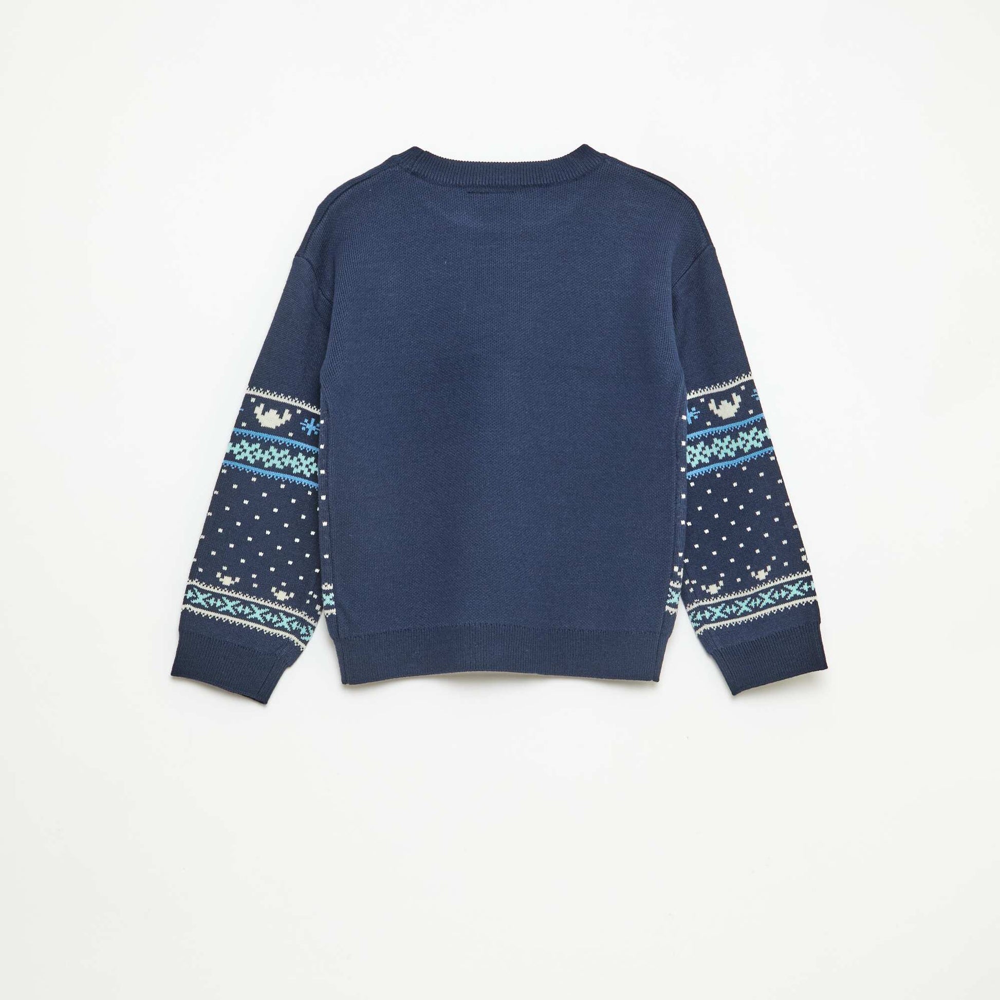 Sweater 'Stitch' 'Disney' navideño AZUL