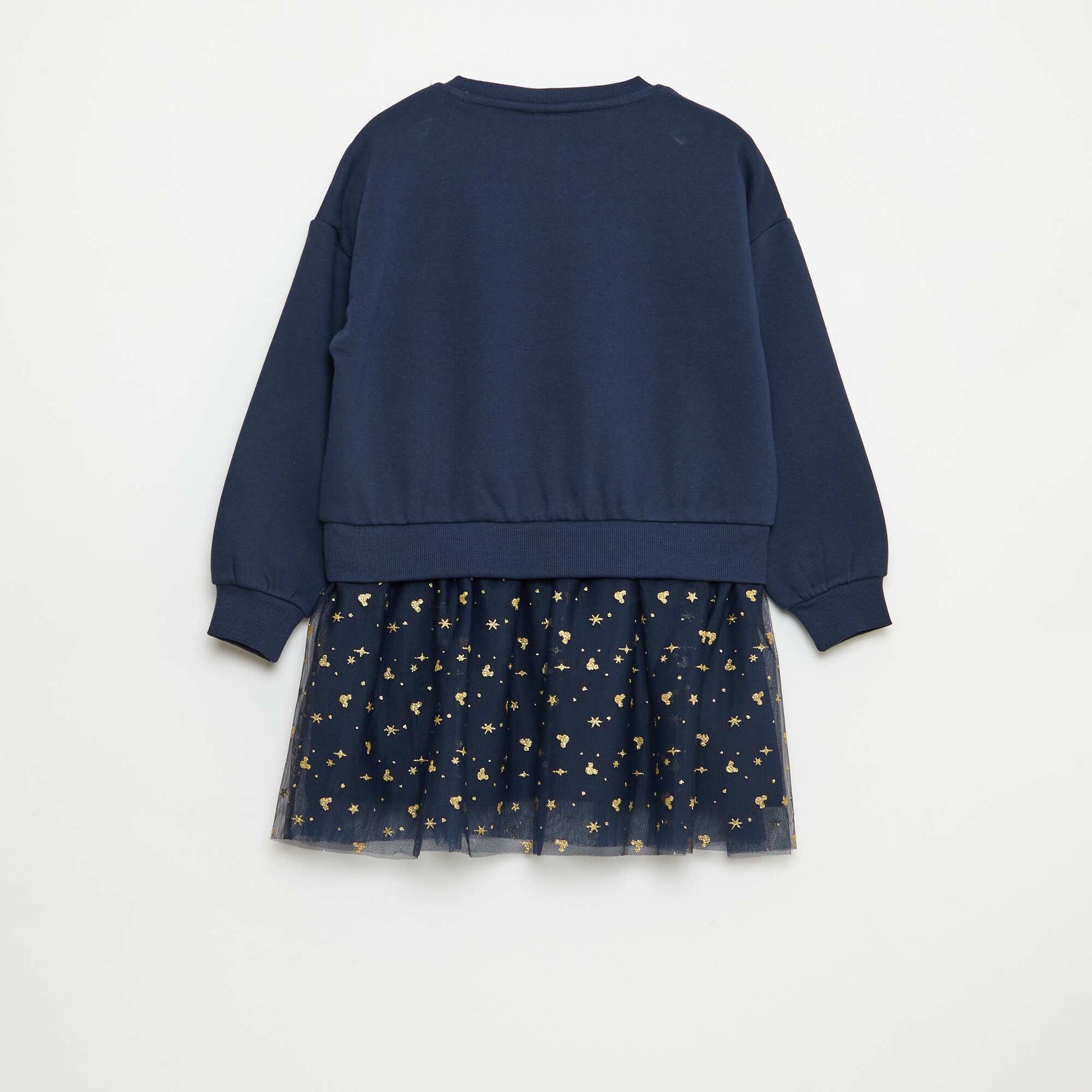 Vestido buzo con efecto 2 en 1 en el bajo 'Minnie' 'Disney' AZUL