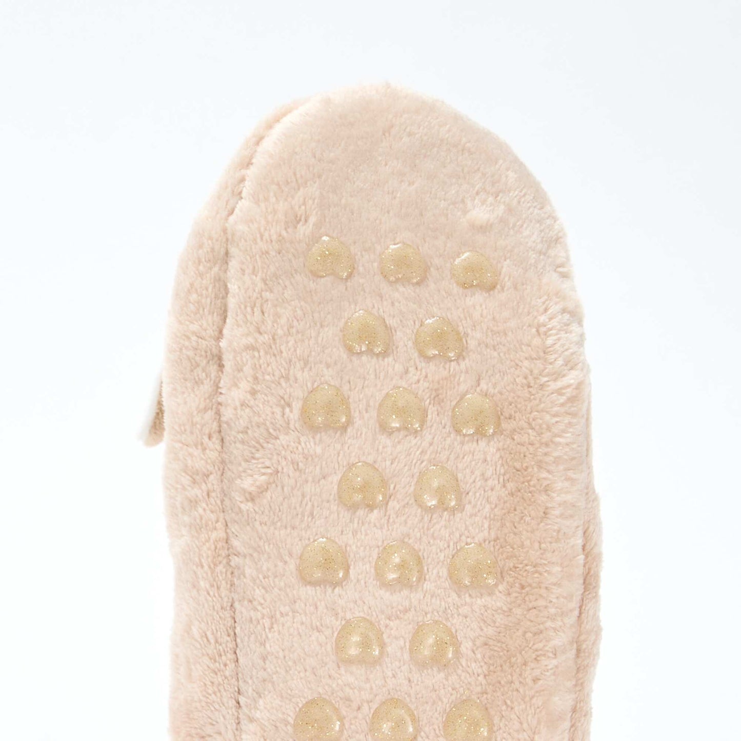 Par de zapatillas forradas con diseño fantasía BEIGE